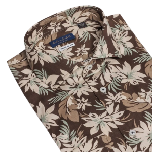 Chemise fleurie